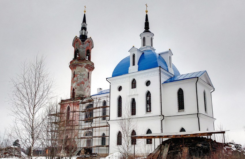 Поджигородово. Церковь Михаила Архангела. документальные фотографии