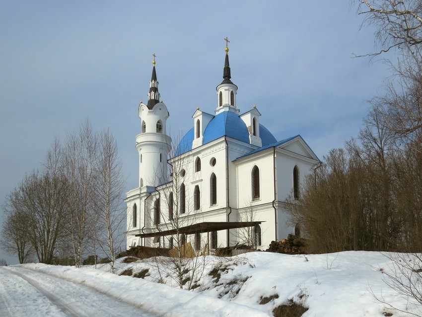 Поджигородово. Церковь Михаила Архангела. фасады