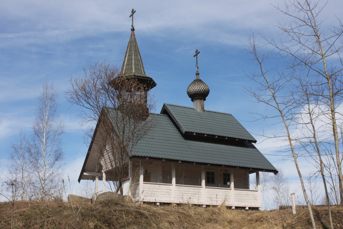 Брикет. Церковь Левкия Волоколамского. фасады