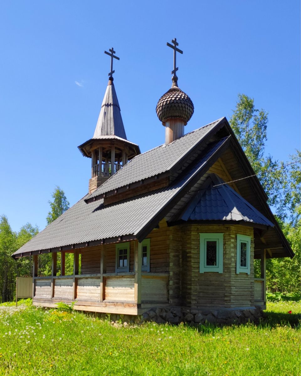 Церковь Левкия Волоколамского, Брикет (Рузский городской округ, Московская область). фасады