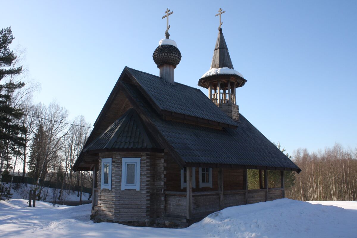 Церковь Левкия Волоколамского, Брикет (Рузский городской округ, Московская область). фасады