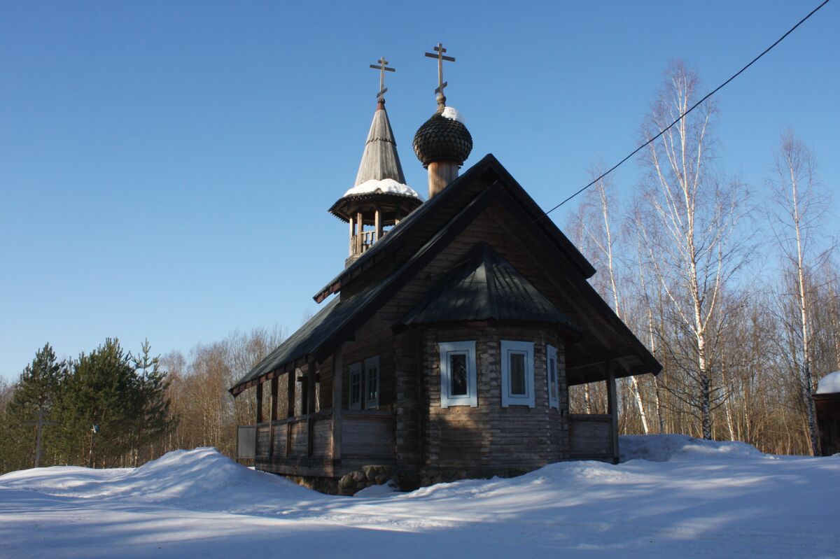 Церковь Левкия Волоколамского, Брикет (Рузский городской округ, Московская область). фасады