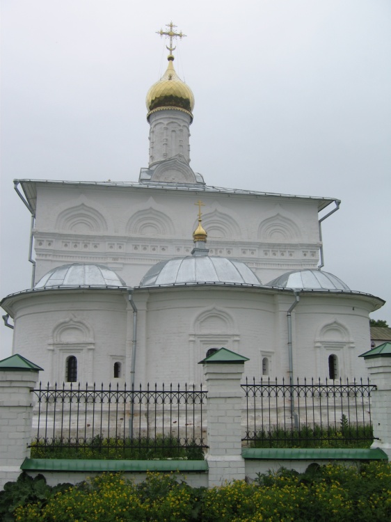 Успенский Косьмин мужской монастырь. Церковь Успения Пресвятой Богородицы, Небылое (Юрьев-Польский район, Владимирская область). фасады