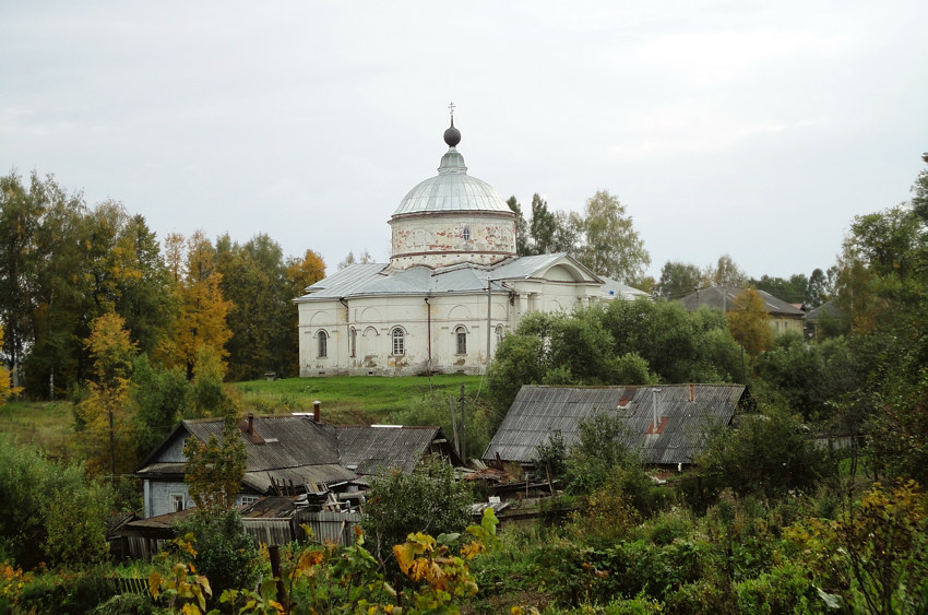 Собор Николая Чудотворца, Мышкин (Мышкинский район, Ярославская область). общий вид в ландшафте