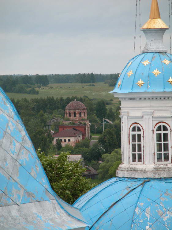 Николаевский Клобуков монастырь, Кашин (Кашинский городской округ, Тверская область). дополнительная информация, Вид с колокольни Воскресенского собора