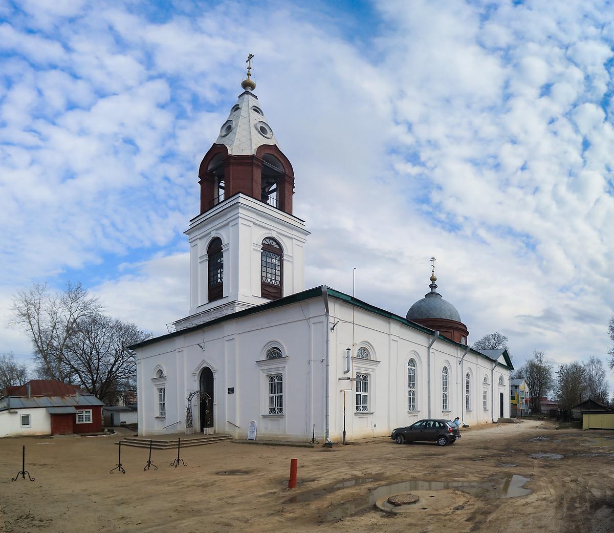 фасады. Церковь Троицы Живоначальной, Гусь-Хрустальный (Гусь-Хрустальный район и г. Гусь-Хрустальный, Владимирская область)
