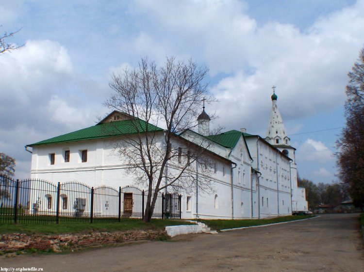 Суздаль. Домовая церковь Благовещения Пресвятой Богородицы в епископских (архиерейских) палатах. фасады, 		      