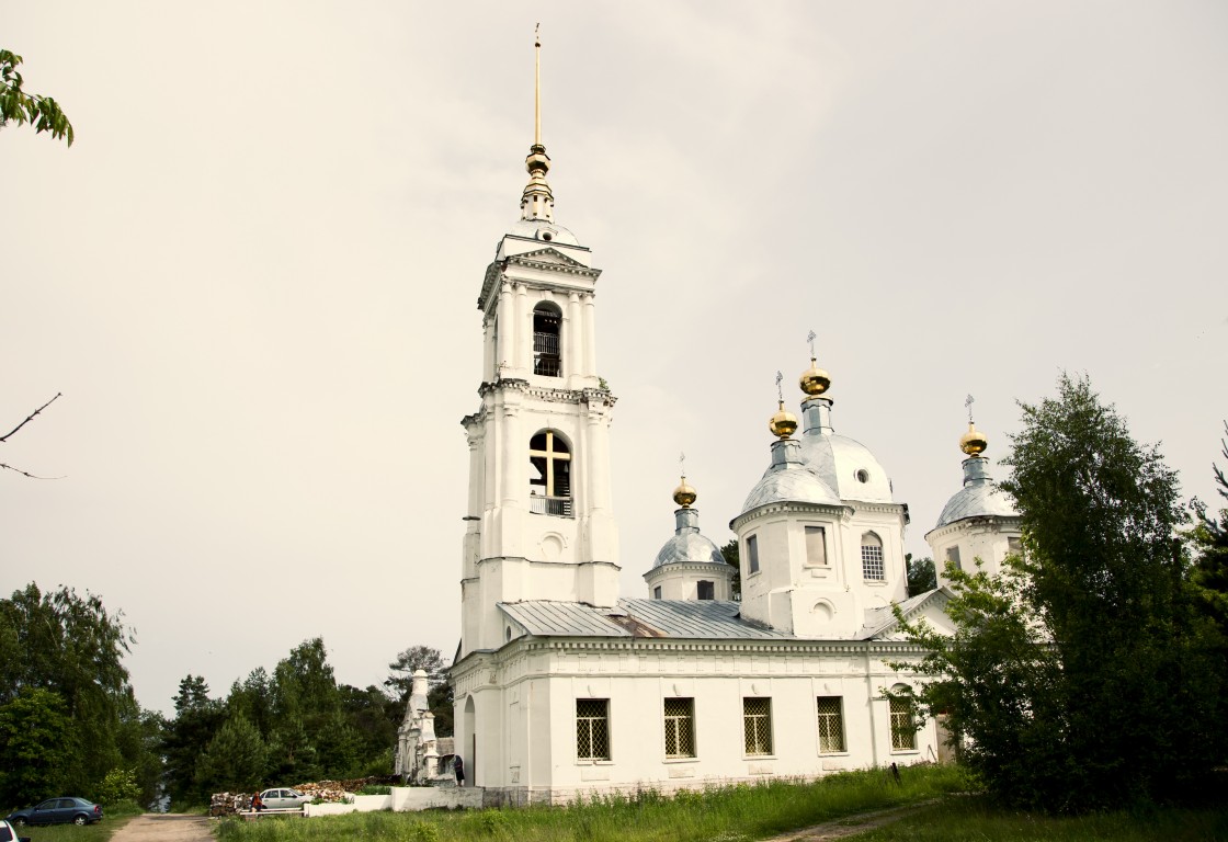 Церковь Вознесения Господня, Охотино (Мышкинский район, Ярославская область). фасады