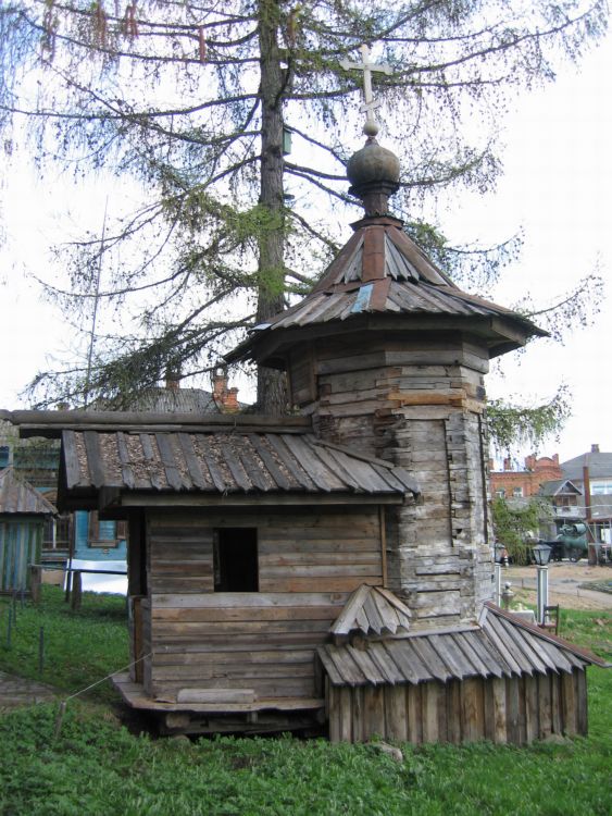 Народный этнографический музей, Мышкин (Мышкинский район, Ярославская область). дополнительная информация, Часовня Покрова из села Коверзино Мышкинского р-на.