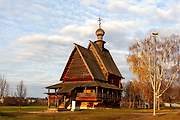 Суздаль. Музей деревянного зодчества. Церковь Николая Чудотворца из с. Глотово