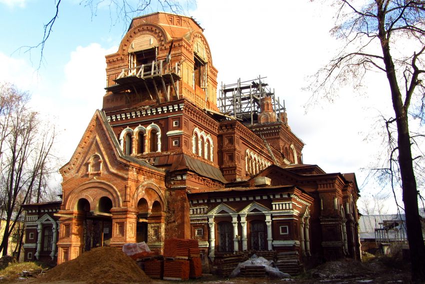 Слободской. Церковь Николая Чудотворца. документальные фотографии, Никольская  церковь  город  Сободской