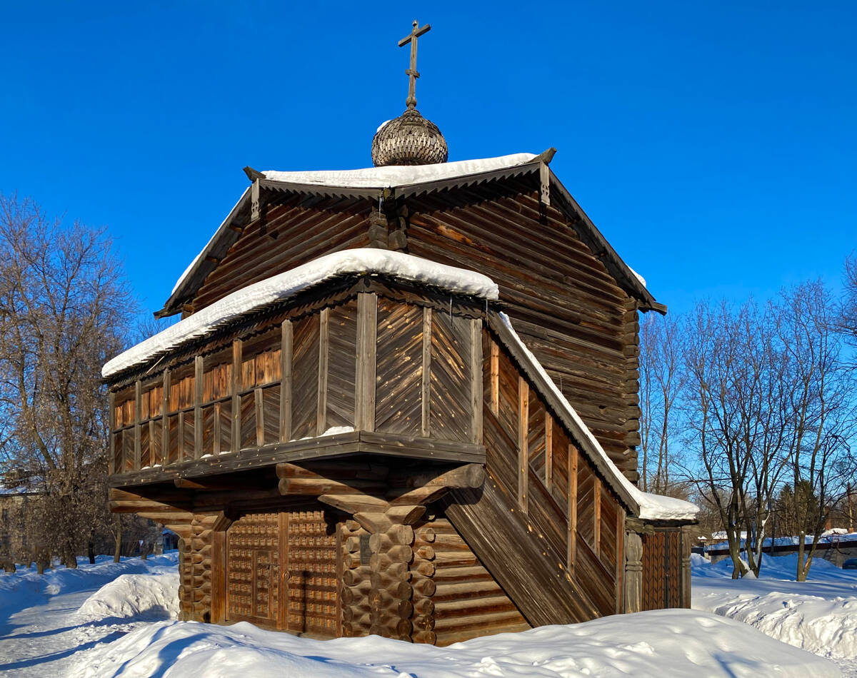 Церковь Михаила Архангела, Слободской (Слободской район, Кировская область). фасады, Вид с юго-запада