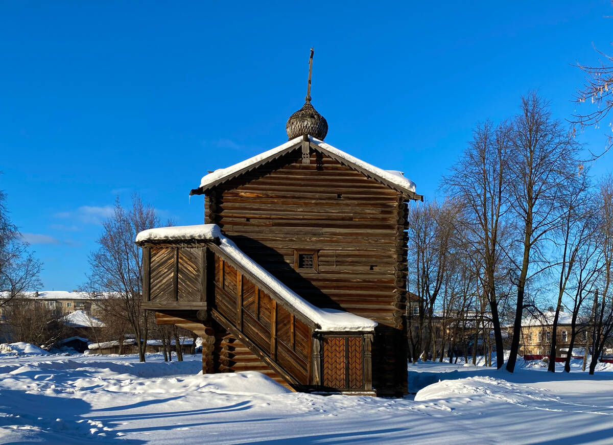 Церковь Михаила Архангела, Слободской (Слободской район, Кировская область). фасады, Вид с юга
