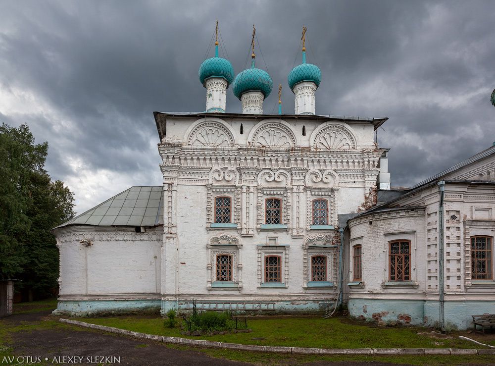 Собор Екатерины Великомученицы, Слободской (Слободской район, Кировская область). архитектурные детали