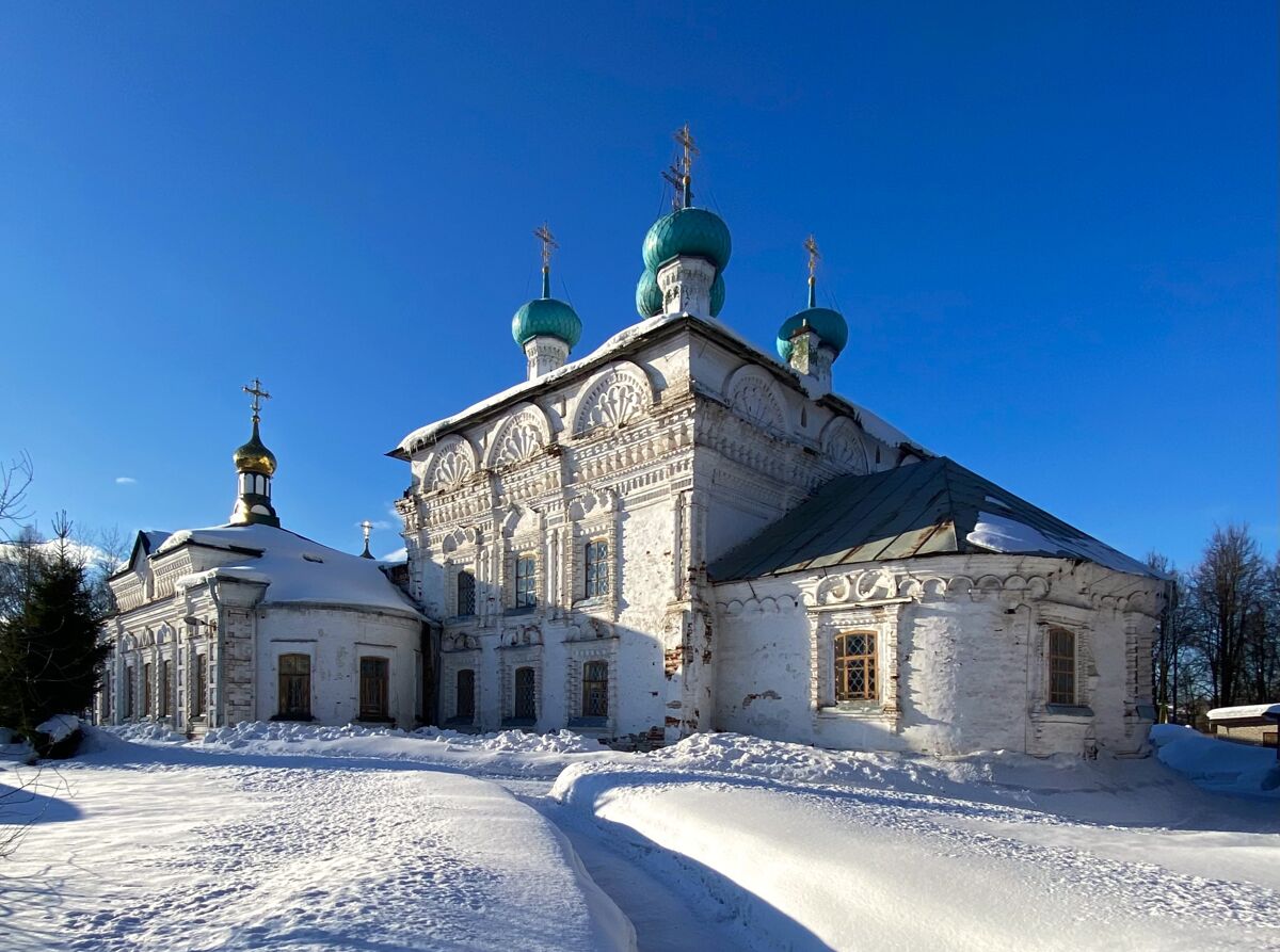 Собор Екатерины Великомученицы, Слободской (Слободской район, Кировская область). фасады, Вид с юго-востока