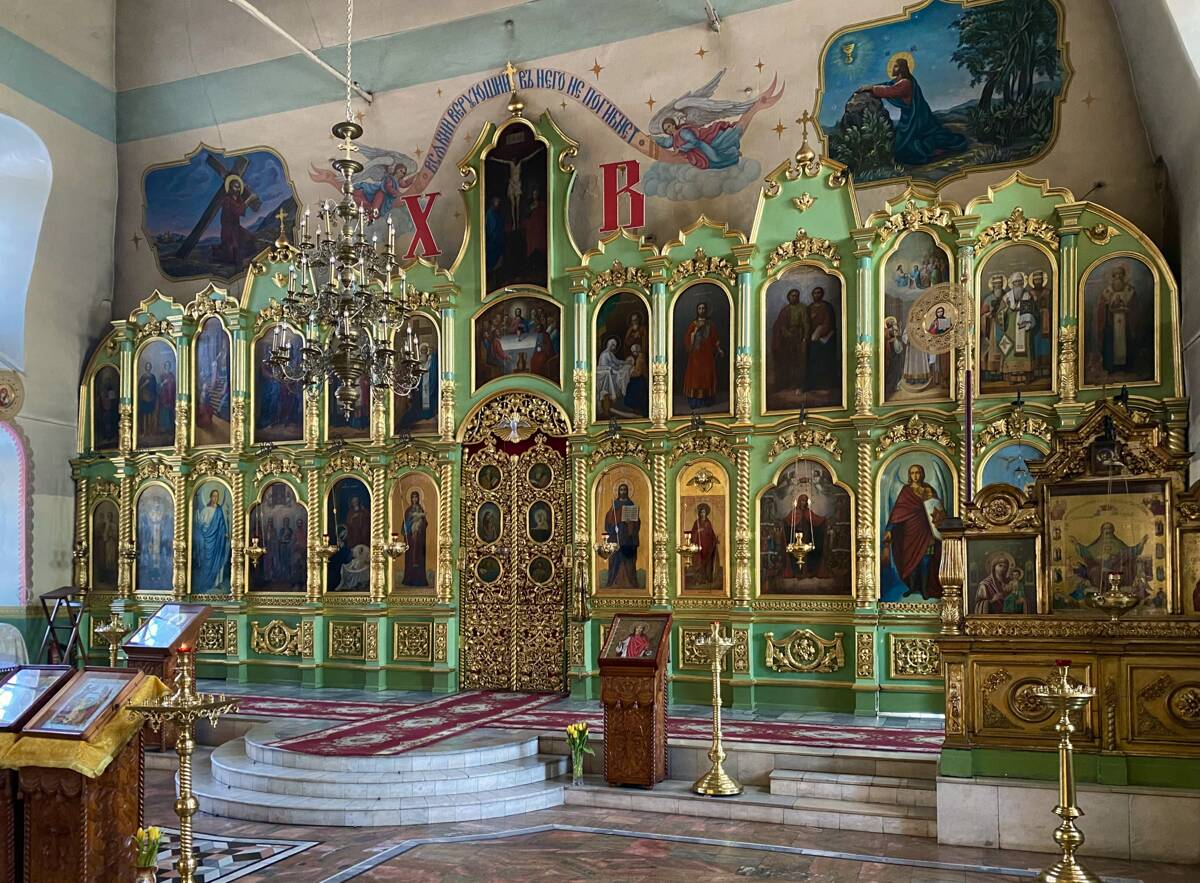 Собор Екатерины Великомученицы, Слободской (Слободской район, Кировская область). интерьер и убранство, Главный иконостас