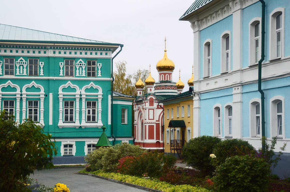 фасады. Христорождественский монастырь, Слободской (Слободской район, Кировская область)