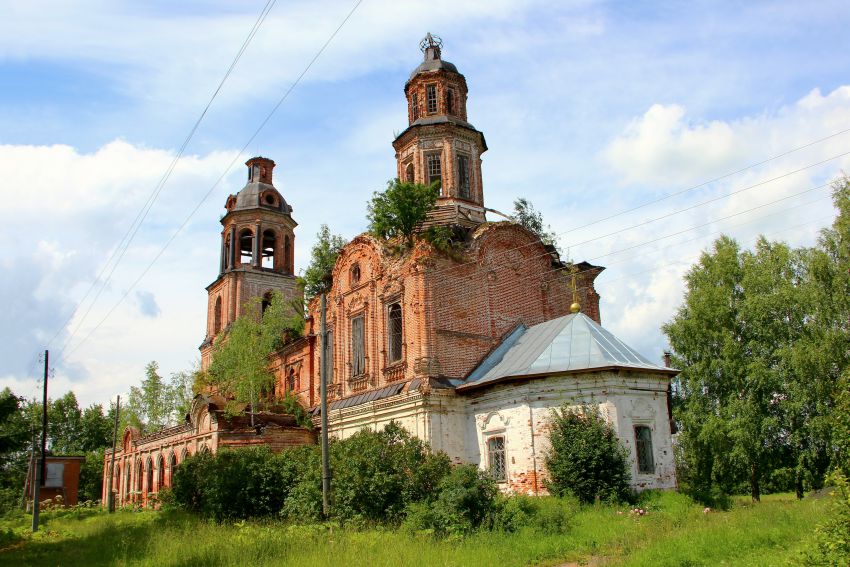 Церковь Илии Пророка, Ильинское (Слободской район, Кировская область). фасады