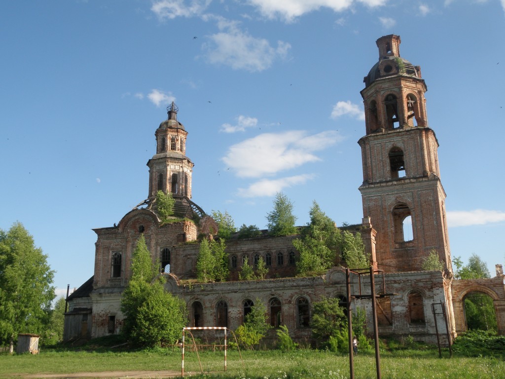 Церковь Илии Пророка, Ильинское (Слободской район, Кировская область). фасады