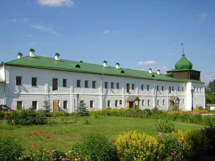 Успенский Трифонов монастырь, Вятка (Киров) (Вятка (Киров), город, Кировская область). фасады, Братский корпус (1742 г.)