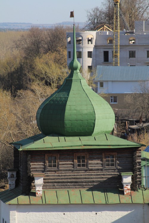 Успенский Трифонов монастырь, Вятка (Киров) (Вятка (Киров), город, Кировская область). архитектурные детали, Башни и стены