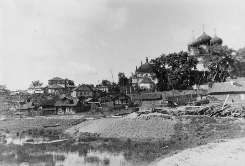 Вятка (Киров). Успенский Трифонов монастырь. архивная фотография, Трифонов монастырь в 1950-е гг. Вид с востока. ГАСПИКО, фонд Лысовых.