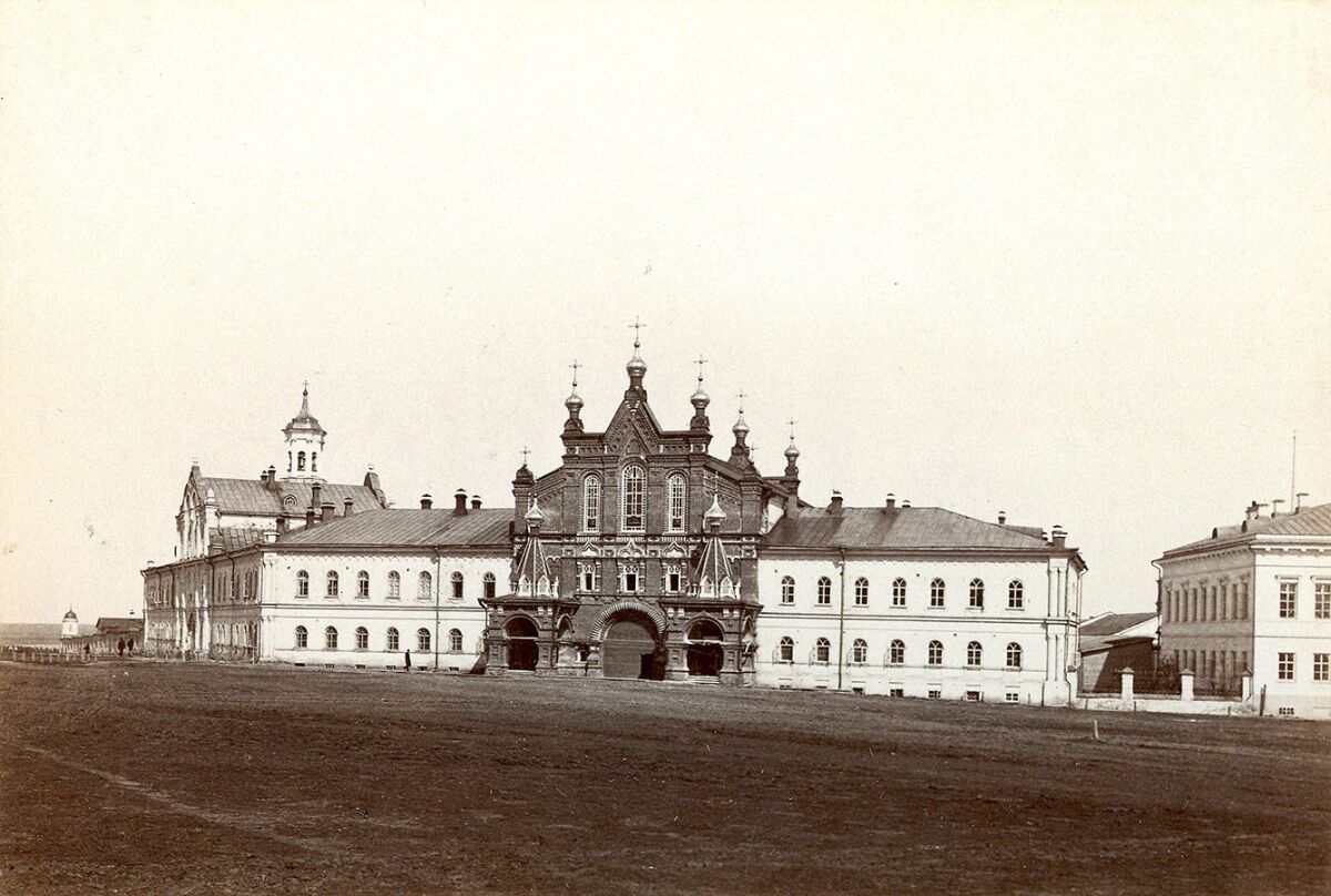 Спасо-Преображенский монастырь, Вятка (Киров) (Вятка (Киров), город, Кировская область). архивная фотография, Фото 1901-1910 гг.