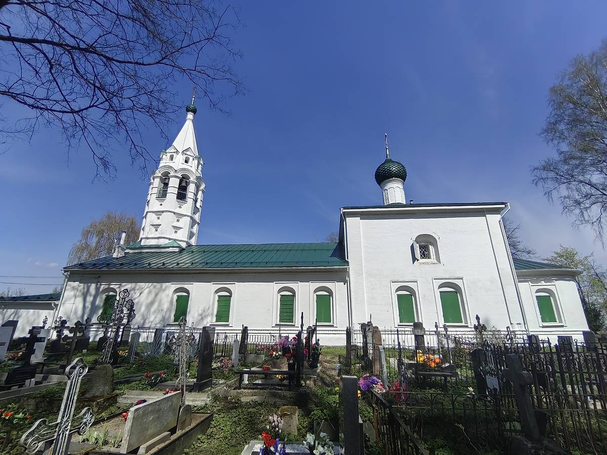 фасады. Церковь Параскевы Пятницы на Туговой Горе, Ярославль (Ярославль, город, Ярославская область)