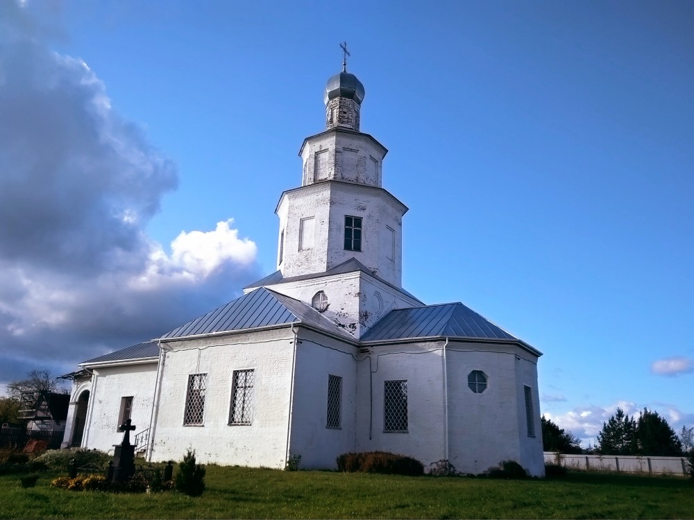 Церковь Благовещения Пресвятой Богородицы, Бражниково (Волоколамский городской округ, Московская область). фасады