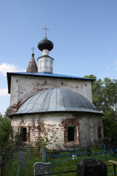 Любец. Церковь Успения Пресвятой Богородицы. фасады, Вид с востока