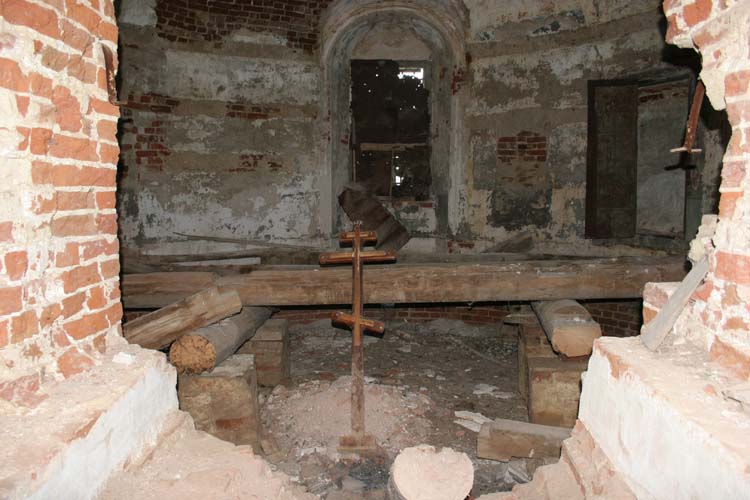 Церковь Георгия Победоносца, Вексицы (Ростовский район, Ярославская область). интерьер и убранство