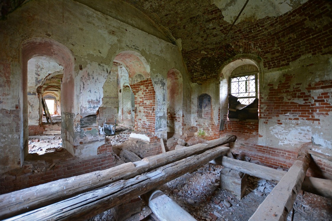 Церковь Георгия Победоносца, Вексицы (Ростовский район, Ярославская область). интерьер и убранство, Интерьер алтарной апсиды