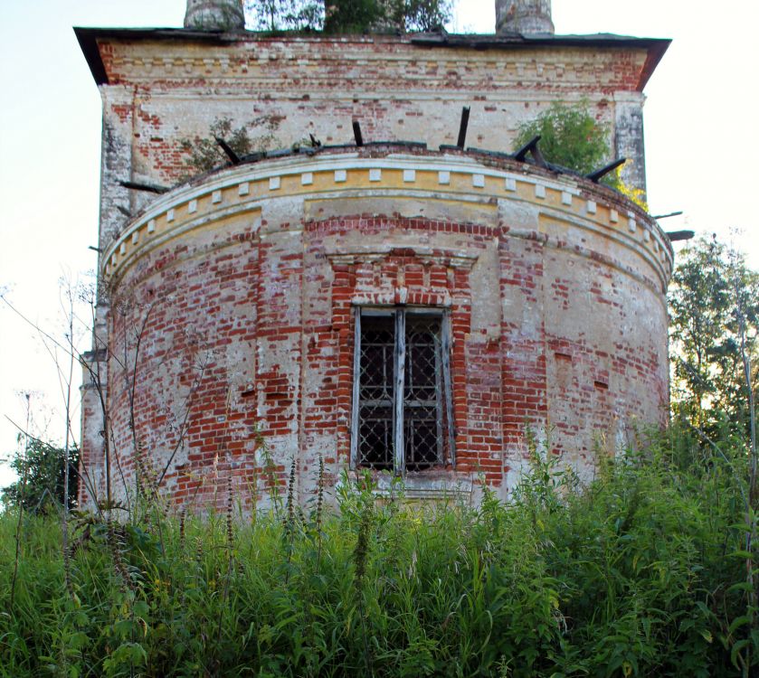 Церковь Георгия Победоносца, Вексицы (Ростовский район, Ярославская область). фасады