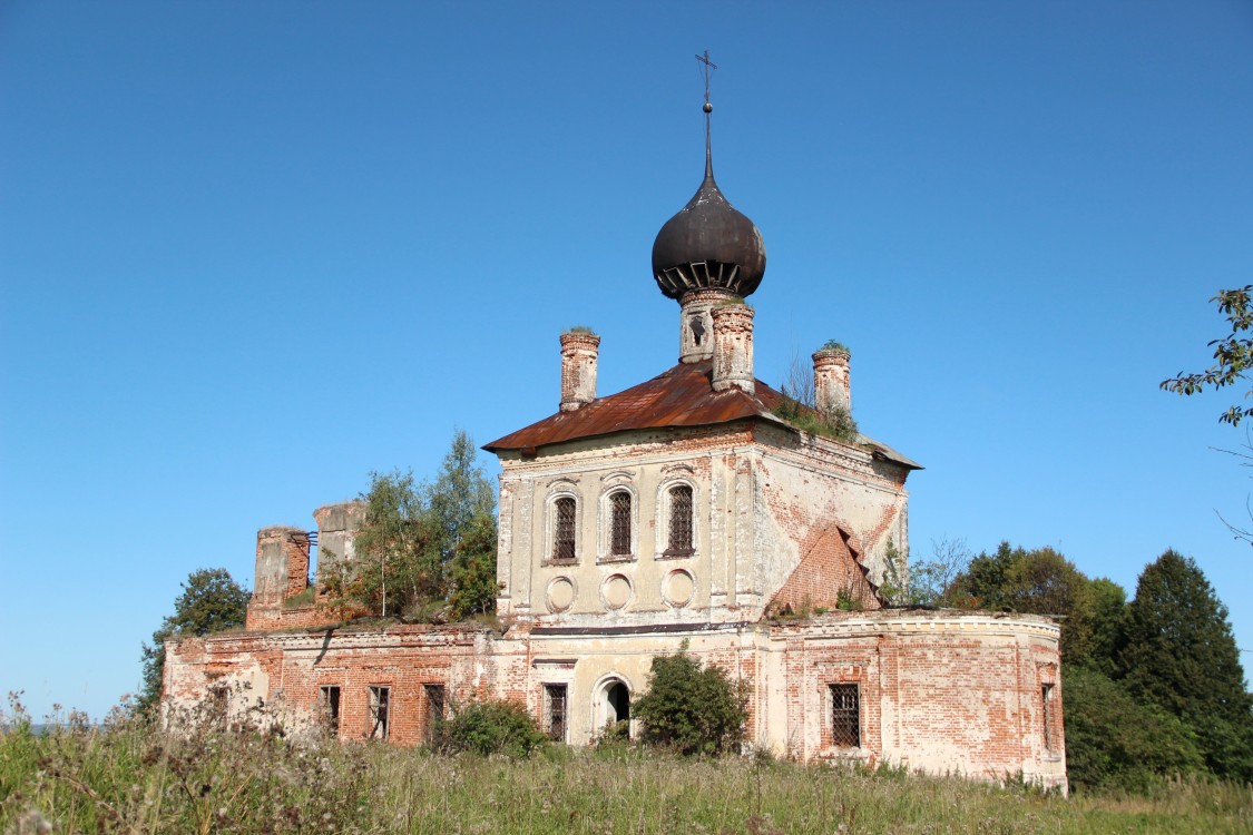 Церковь Георгия Победоносца, Вексицы (Ростовский район, Ярославская область). фасады