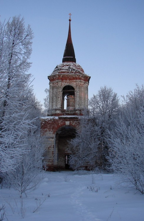 Климатино. Церковь Спаса Преображения. фасады