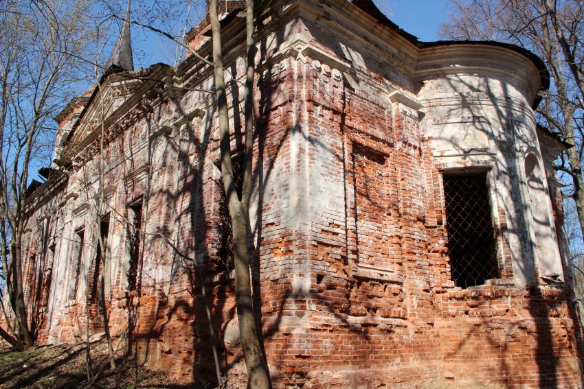 Климатино. Церковь Спаса Преображения. фасады