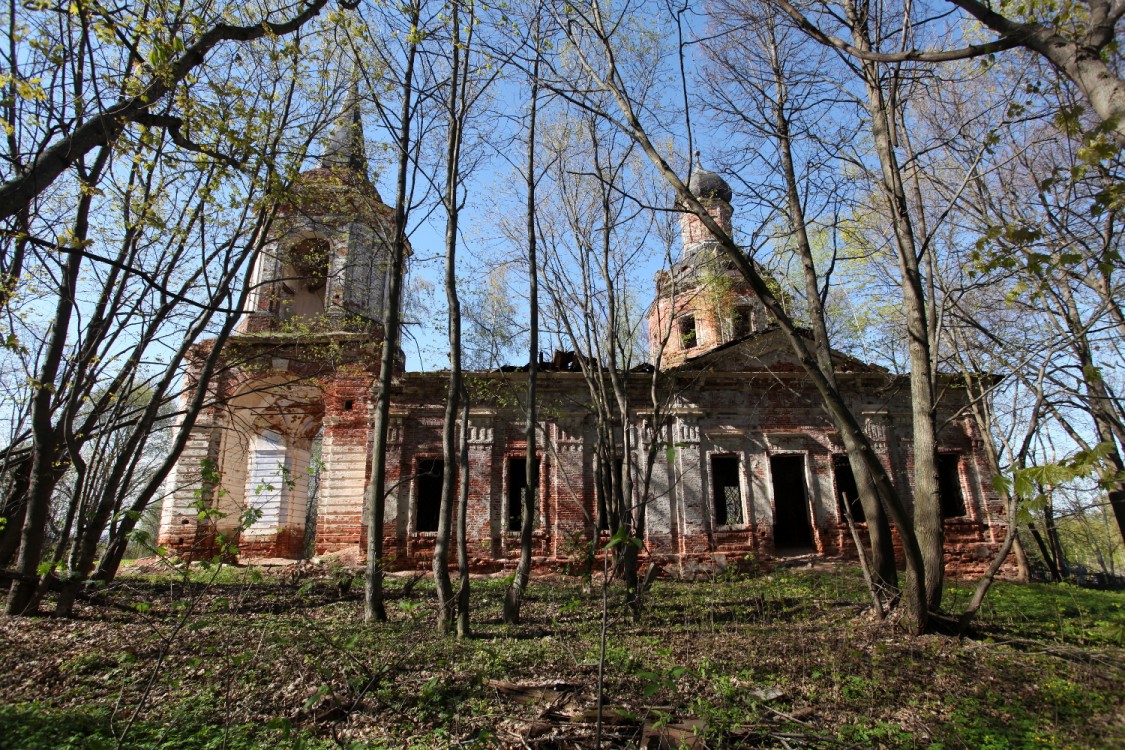 Климатино. Церковь Спаса Преображения. фасады