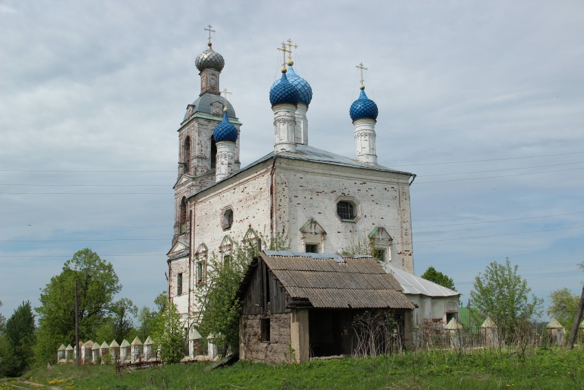 Церковь Казанской иконы Божией Матери, Скнятиново (Никольская с/а) (Ростовский район, Ярославская область). фасады