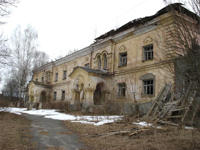 Некрасовское. Николо-Бабаевский монастырь. фасады, Корпус Николо-Бабаевского монастыря