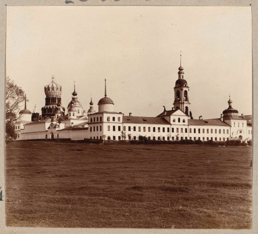 Николо-Бабаевский монастырь, Некрасовское (Некрасовский район, Ярославская область). архивная фотография, Альбом «Храмы и монастыри. Сергей Михайлович Прокудин-Горский. Из альбома 