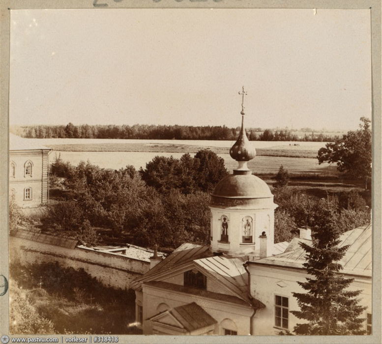 Николо-Бабаевский монастырь, Некрасовское (Некрасовский район, Ярославская область). архивная фотография, Фото с сайта  pastvu.ru Фото С.М.Прокудина -Горского Фото 1910 г.