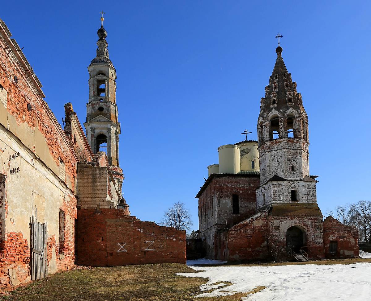 архитектурные детали. Храмовый комплекс. Церкви Никиты мученика и Петра и Павла, Поречье-Рыбное (Ростовский район, Ярославская область)