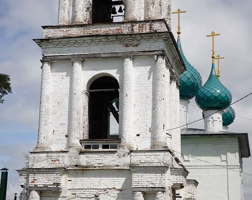 Церковь Спаса Нерукотворного Образа в Иванькове, Ярославль (Ярославль, город, Ярославская область). архитектурные детали
