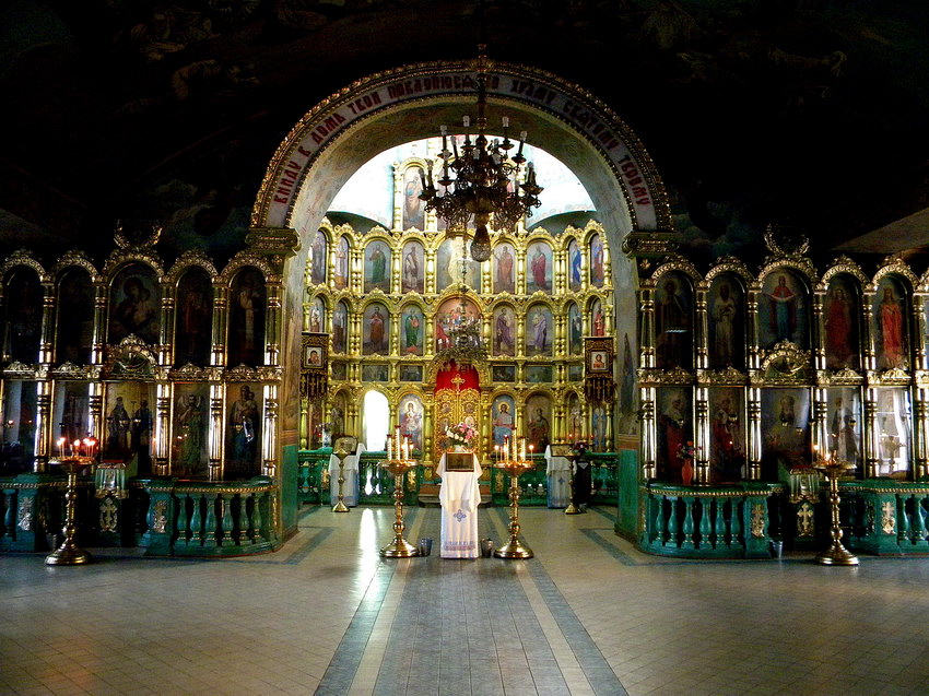 Астрахань. Церковь Иоанна Златоуста. интерьер и убранство