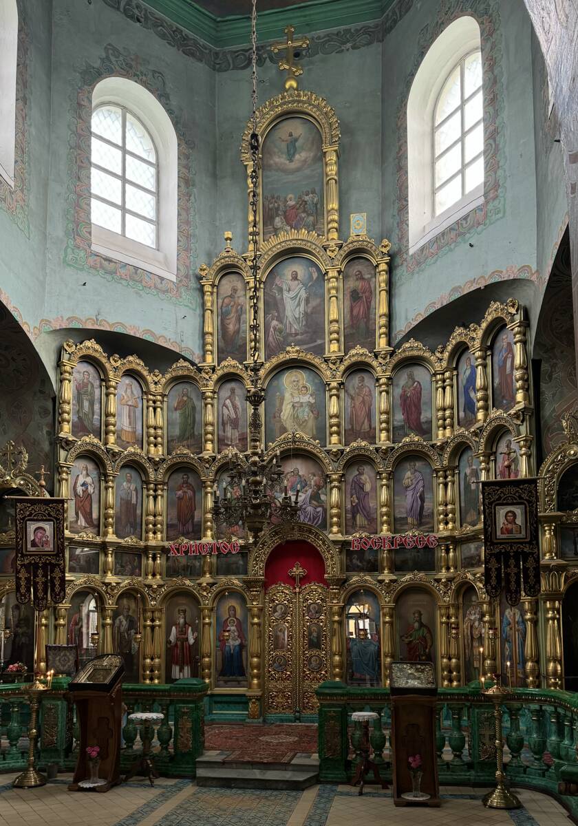 Церковь Иоанна Златоуста, Астрахань (Астрахань, город, Астраханская область). интерьер и убранство, Главный иконостас