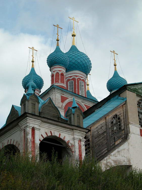Церковь Казанской иконы Божией Матери и Преображения Господня, Тутаев (Тутаевский район, Ярославская область). архитектурные детали