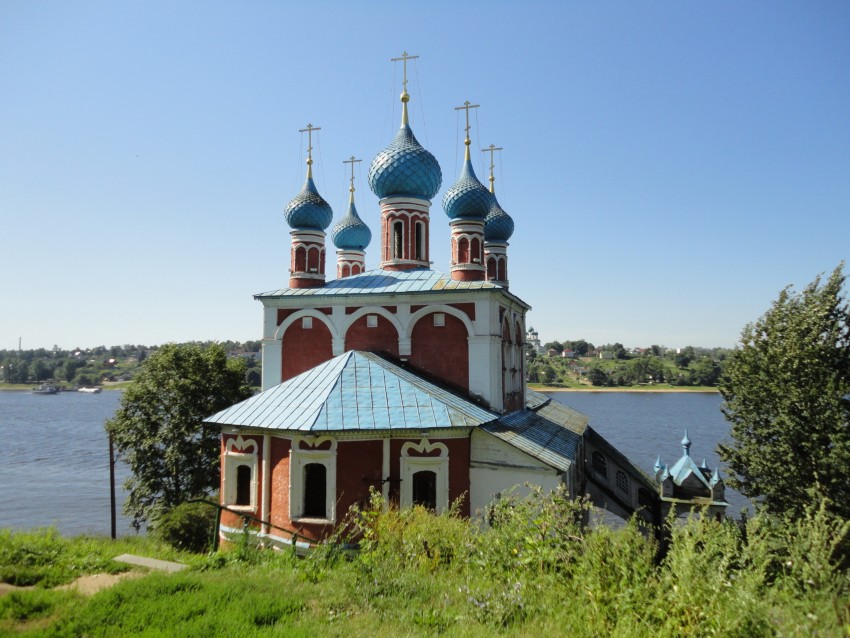 Тутаев. Церковь Казанской иконы Божией Матери и Спаса Преображения. фасады