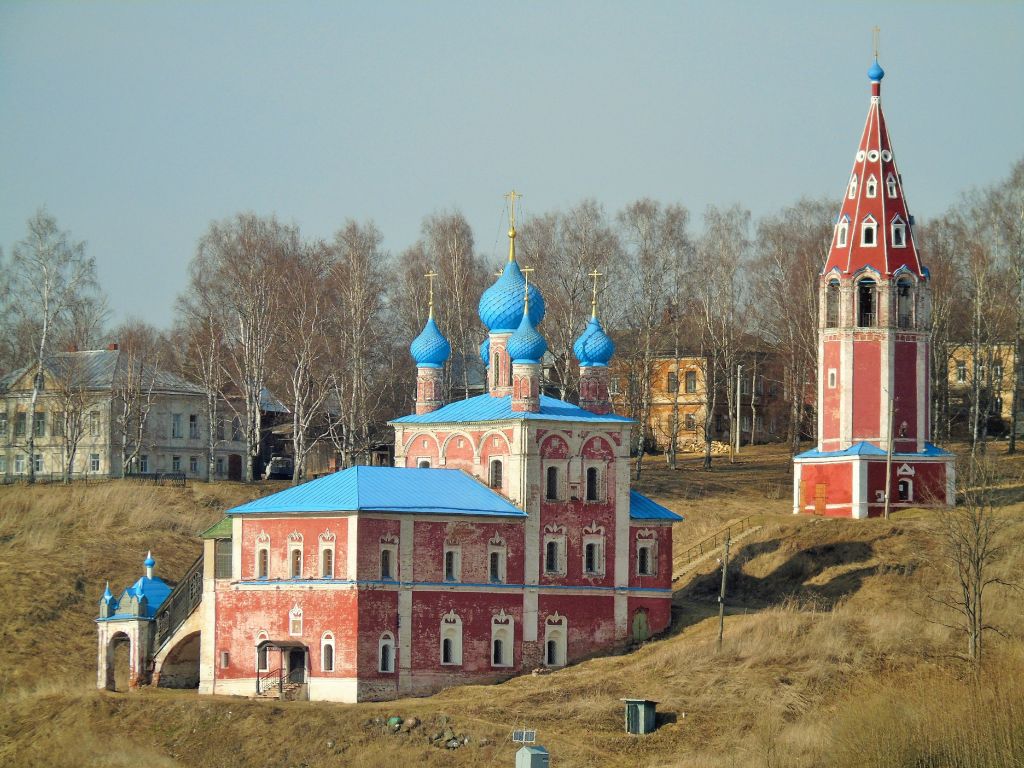 Церковь Казанской иконы Божией Матери и Преображения Господня, Тутаев (Тутаевский район, Ярославская область). фасады