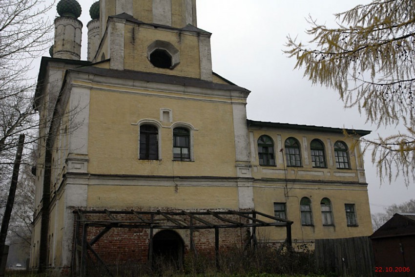 Тутаев. Церковь Спаса Нерукотворного Образа и Михаила Архангела (Спасо-Архангельская). архитектурные детали