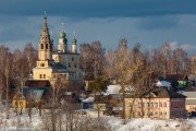 Церковь Спаса Нерукотворного Образа и Михаила Архангела (Спасо-Архангельская), Вид с правого берега<br>, Тутаев, Тутаевский район, Ярославская область